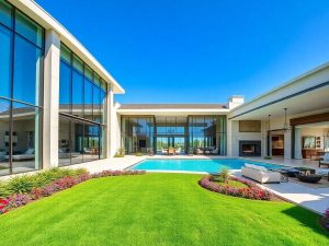 Casa de lux, design interior modern.